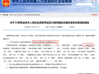 一級建造師2021成績查詢時間一級建造師考試合格成績公布