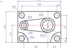 cad練圖300例,cad練習(xí)圖