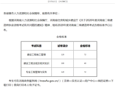 二級建造師分數線2021廣東二級建造師分數線2017