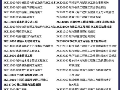 二級建造師市政題庫及答案,二級建造師市政題