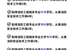 報考消防工程師需要什么條件報考注冊消防工程師需要什么條件