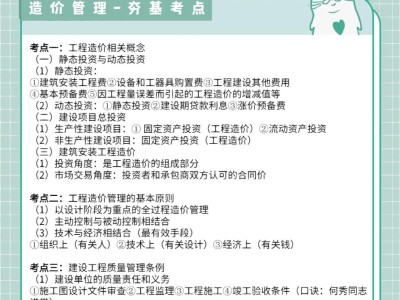 造價工程師考試科目順序造價工程師考試科目及題型