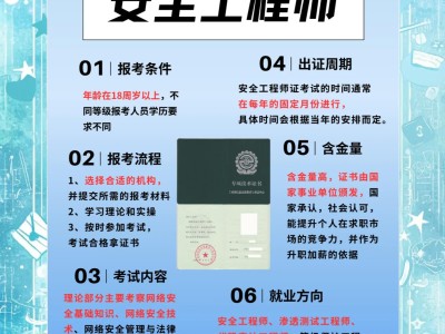 安全工程師考取條件安全工程師證怎么考取需要什么條件
