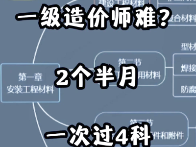 造價工程師四門課時間安排造價工程師四科怎么學