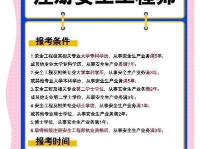 安全工程師報名入安全工程師報名入口在哪里