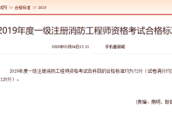 陜西一級消防工程師成績查詢,陜西省一級消防工程師報名時間