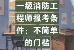 報考一級消防工程師的條件,報考一級消防工程師要求