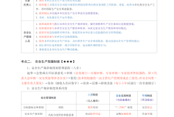 注冊安全工程師復習要點,注冊安全工程師考試重點梳理
