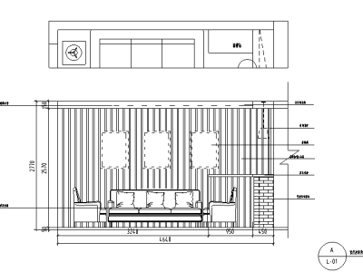 客廳立面圖,豎廳客廳裝修效果圖