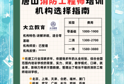 消防工程師培訓(xùn)機(jī)構(gòu)那些靠譜消防工程師培訓(xùn)機(jī)構(gòu)有哪些可靠嗎