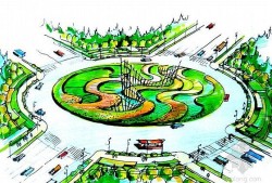 花壇設計平面圖手繪花壇設計平面圖