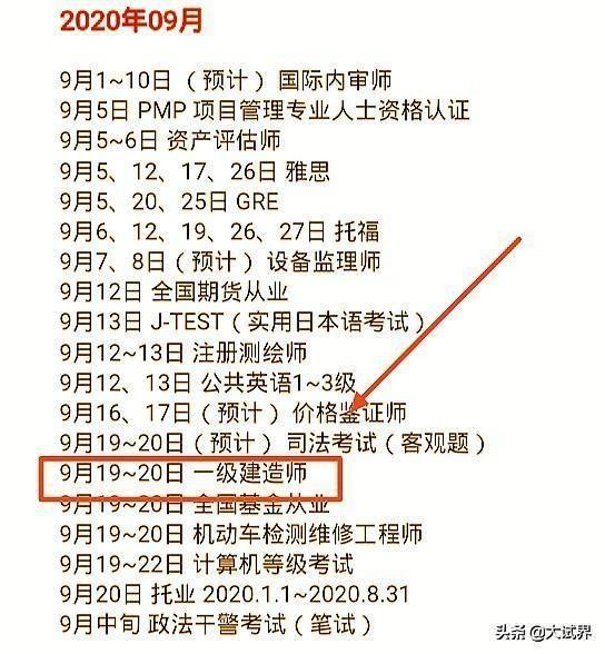 2020年一級建造師會延遲考試嗎? 第1張 2020年一級建造師會延遲考試嗎? 第1張