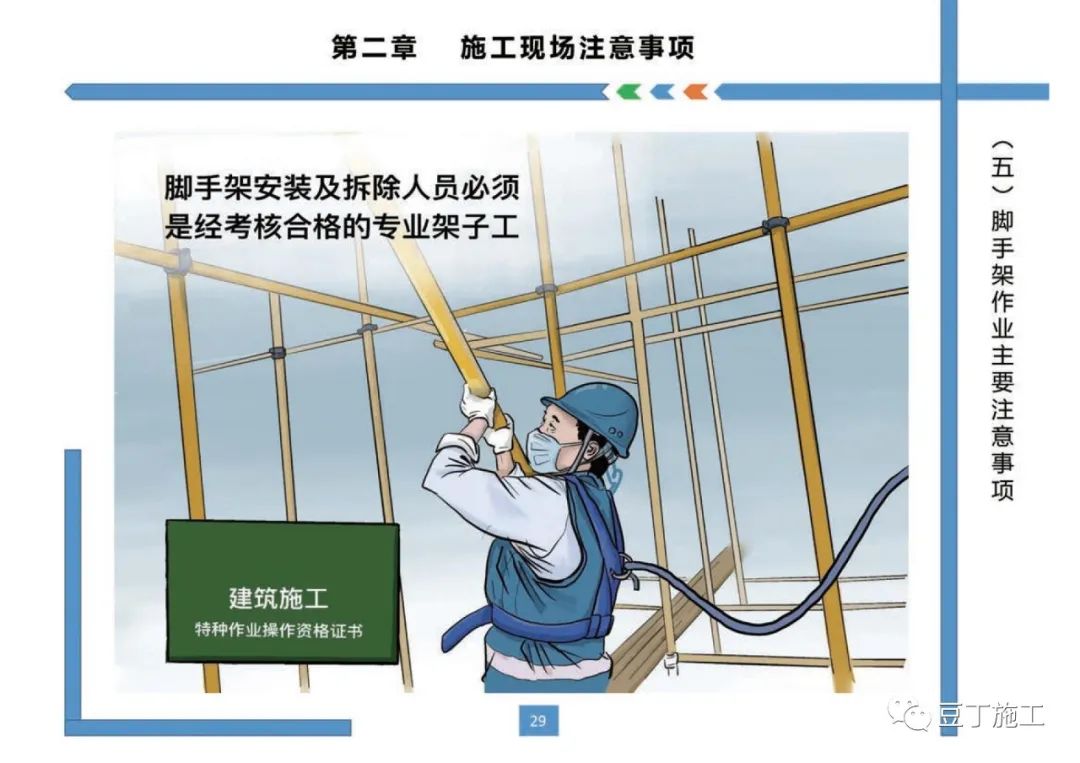 住建部發布《房屋市政工程現場施工安全畫冊(2022版)》彩印原版 第33張 住建部發布《房屋市政工程現場施工安全畫冊(2022版)》彩印原版 第33張