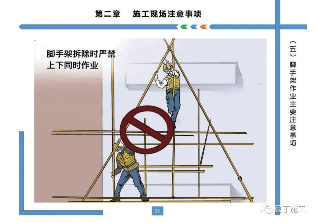 住建部發布《房屋市政工程現場施工安全畫冊(2022版)》彩印原版 第37張 住建部發布《房屋市政工程現場施工安全畫冊(2022版)》彩印原版 第37張