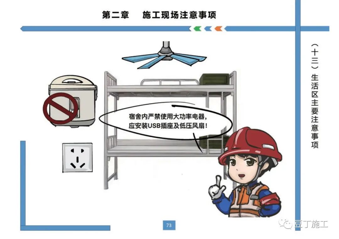 住建部發布《房屋市政工程現場施工安全畫冊(2022版)》彩印原版 第77張 住建部發布《房屋市政工程現場施工安全畫冊(2022版)》彩印原版 第77張