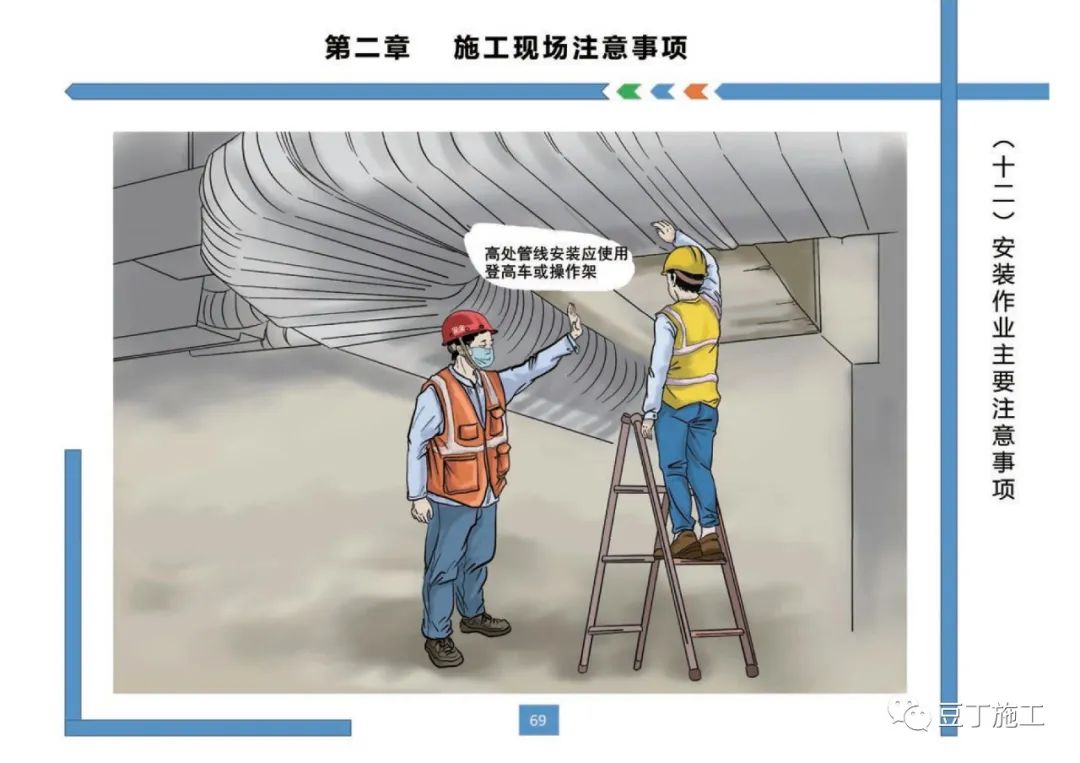 住建部發布《房屋市政工程現場施工安全畫冊(2022版)》彩印原版 第73張 住建部發布《房屋市政工程現場施工安全畫冊(2022版)》彩印原版 第73張