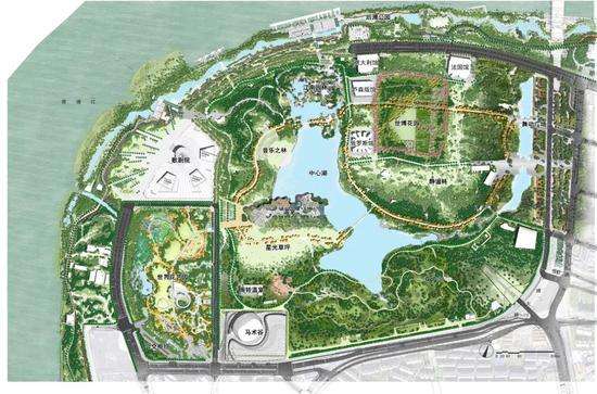 公園平面圖手繪公園平面圖  第2張