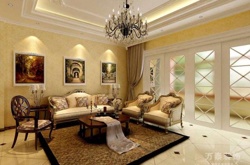 別墅室內裝修設計圖紙及效果圖大全2018,別墅裝修效果圖大全2013圖片  第1張