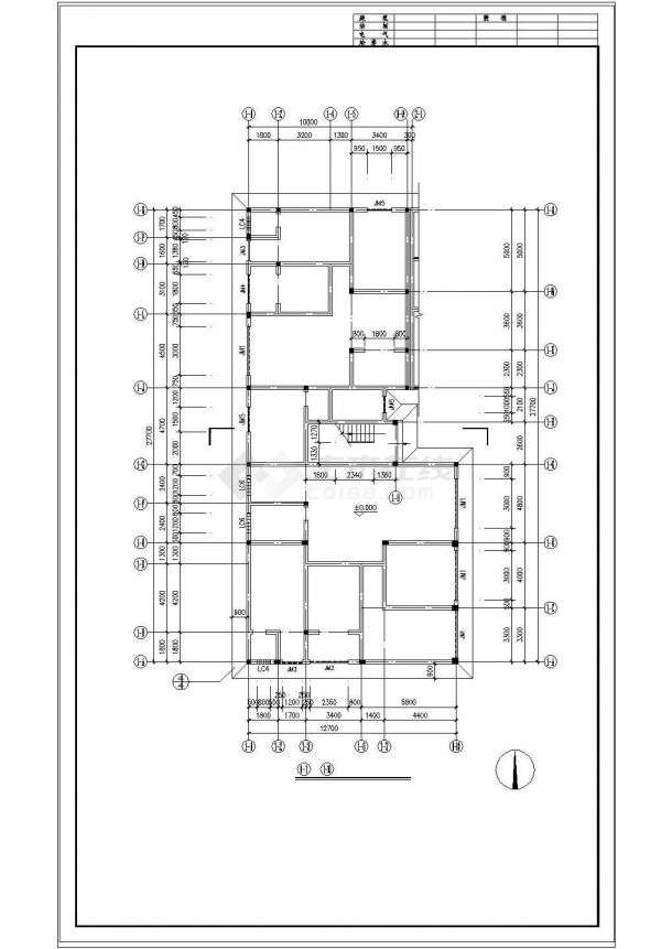 建筑平面圖的識圖方法建筑平面圖 第2張 建筑平面圖的識圖方法建筑平面圖 第2張