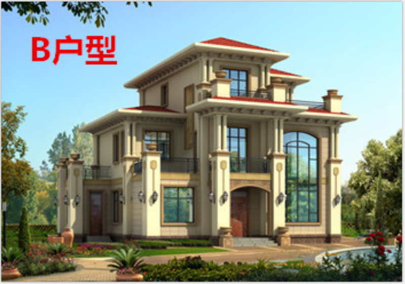 新農(nóng)村樣板房小別墅,新農(nóng)村樣板房小別墅設(shè)計圖 第2張 新農(nóng)村樣板房小別墅,新農(nóng)村樣板房小別墅設(shè)計圖 第2張