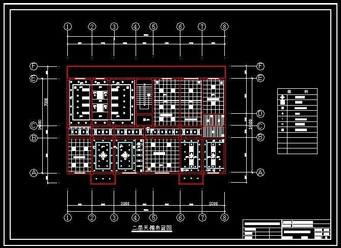 多功能廳裝修設計圖片多功能廳cad  第2張