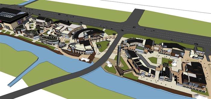 商業街平面圖商業街平面圖設計 第1張 商業街平面圖商業街平面圖設計 第1張