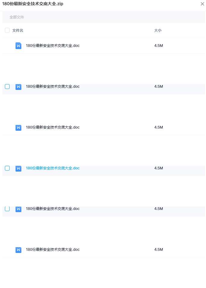 【VIP專屬】180份最新安全技術交底大全  第1張