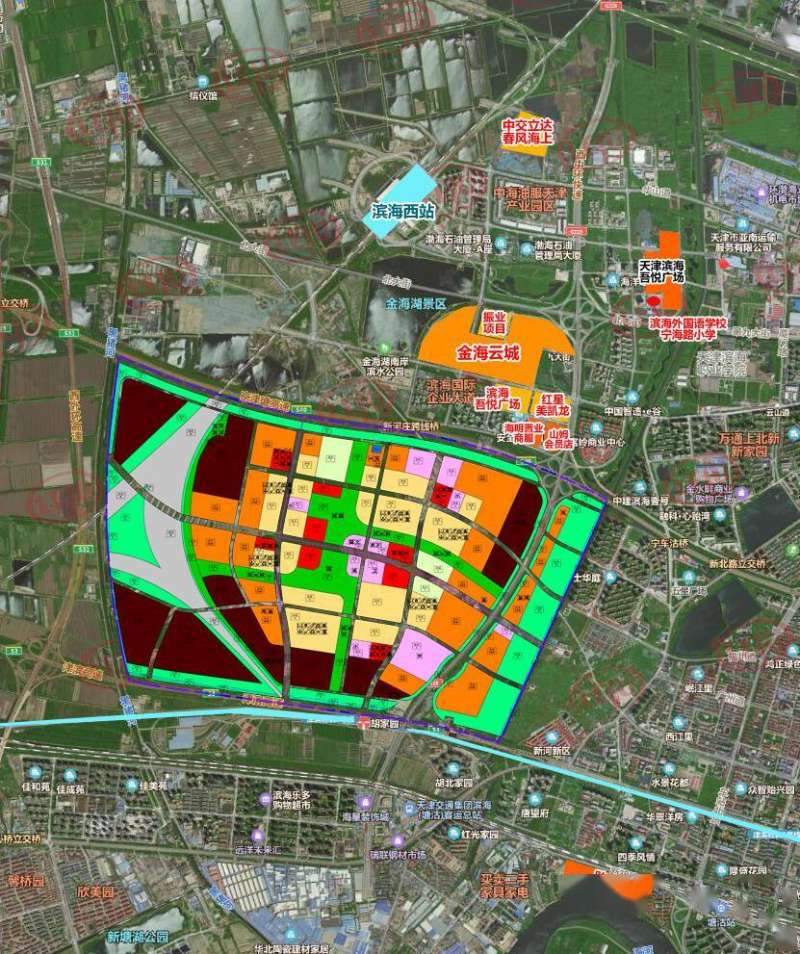 濱海新區規劃2025,濱海新區規劃圖  第1張