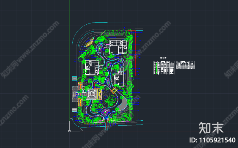 園林設(shè)計(jì)圖,禪意院子園林設(shè)計(jì)圖  第1張