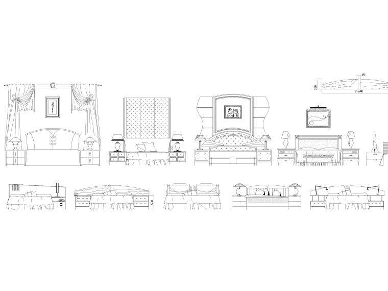 cad家裝圖庫大全,cad家裝設計圖紙大全  第1張