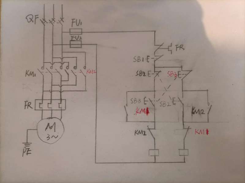 兩相交流電機正反轉電路圖,電機正反轉電路圖 第1張 兩相交流電機正反轉電路圖,電機正反轉電路圖 第1張