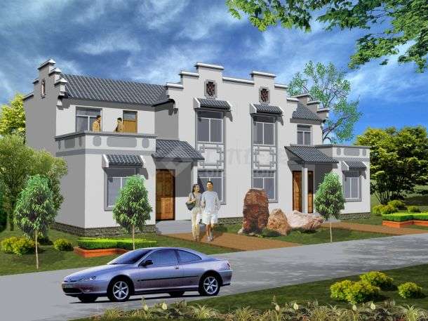 民居建筑圖片,民居建筑設(shè)計圖  第2張