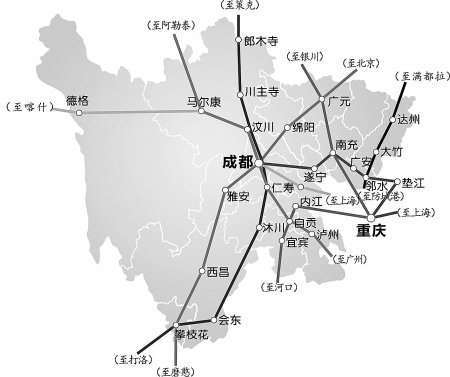 四川高速公路規劃圖2022,四川高速公路規劃圖  第1張