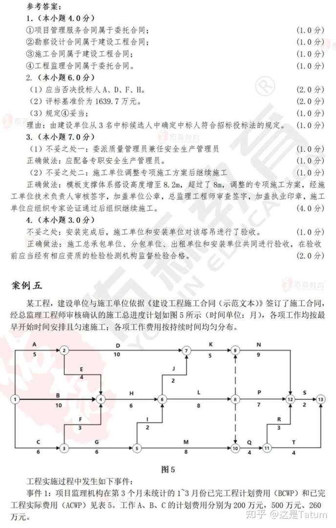監理工程師案例2017真題答案,監理工程師案例2017  第1張