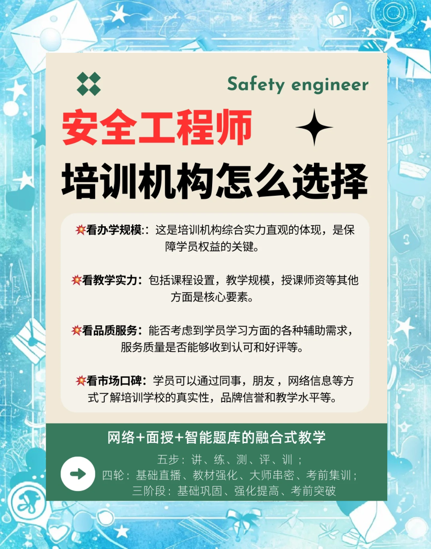 安全工程師輔導班,安全工程師培訓課程  第1張