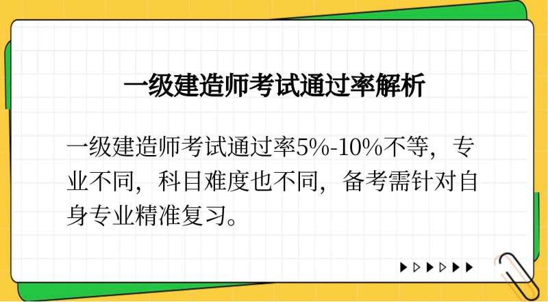 一級建造師各科目通過率一級建造師過考率  第1張