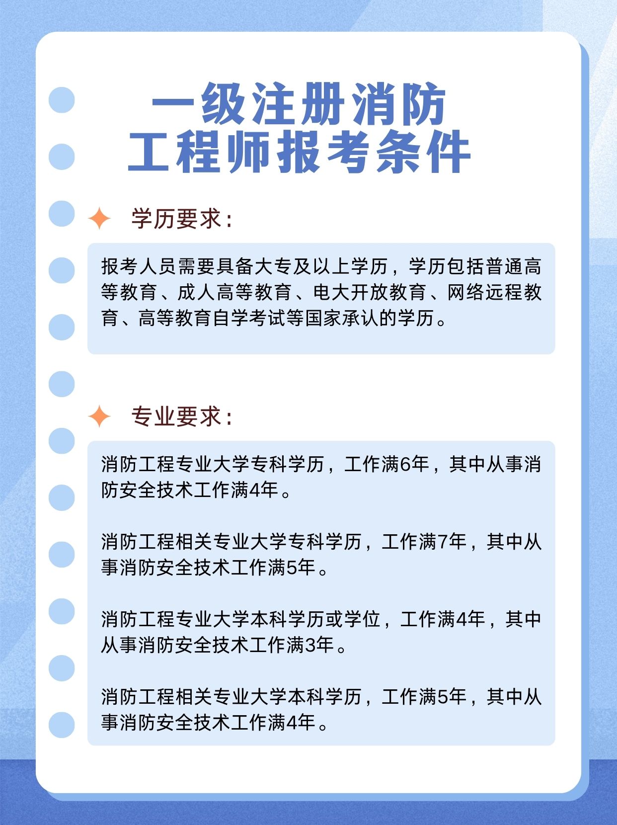 注冊消防工程師報名條件公布,注冊消防工程師報考條件百度百科 第1張 注冊消防工程師報名條件公布,注冊消防工程師報考條件百度百科 第1張