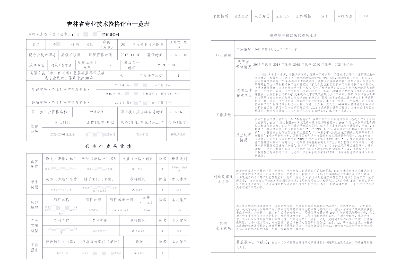 巖土工程師工作經(jīng)歷巖土工程師個(gè)人業(yè)績 第1張 巖土工程師工作經(jīng)歷巖土工程師個(gè)人業(yè)績 第1張