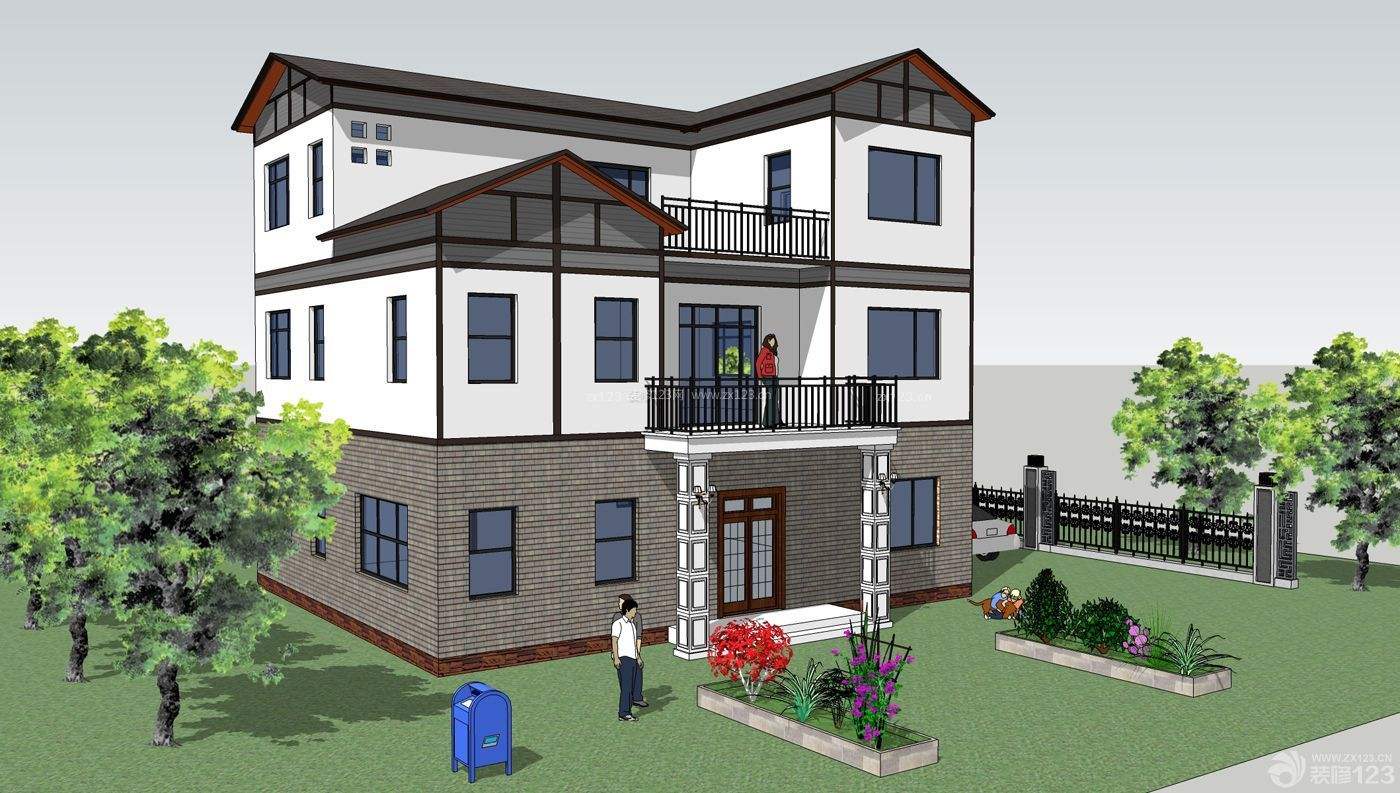 新農(nóng)村房屋設(shè)計(jì)圖大全一層新中式新農(nóng)村房屋設(shè)計(jì) 第2張 新農(nóng)村房屋設(shè)計(jì)圖大全一層新中式新農(nóng)村房屋設(shè)計(jì) 第2張