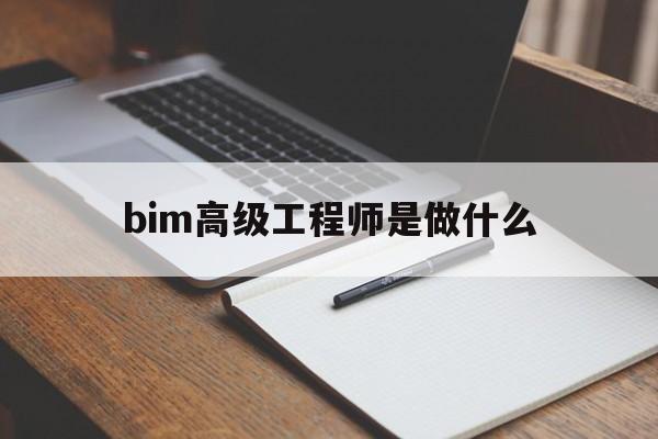 bim高級工程師是做什么bim高級工程師證有何用 第1張 bim高級工程師是做什么bim高級工程師證有何用 第1張